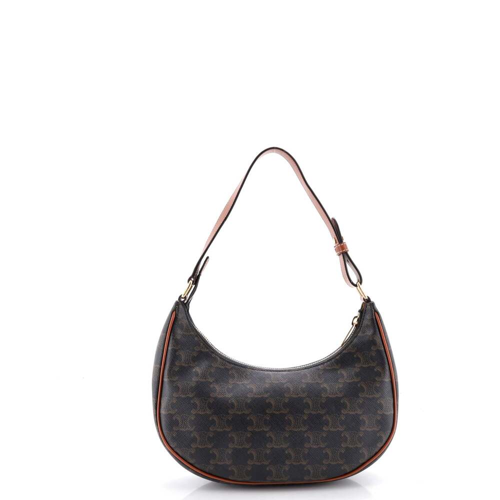 Celine Ava Bag Triomphe Coated Canvas #244366C15B - Picture 3 of 7